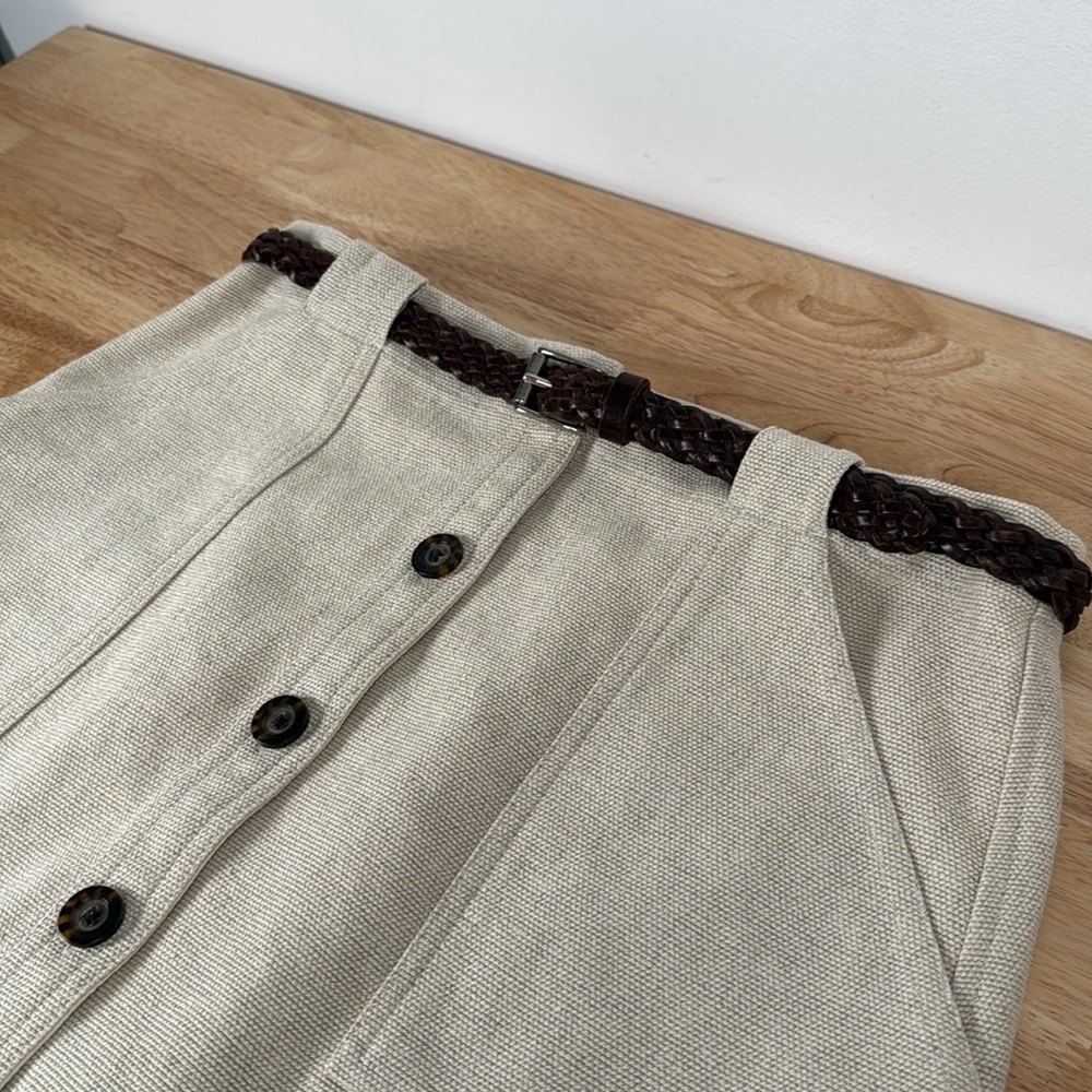 NWOT | Banana Republic linen blend Women's Skirt - Picture 15 of 16